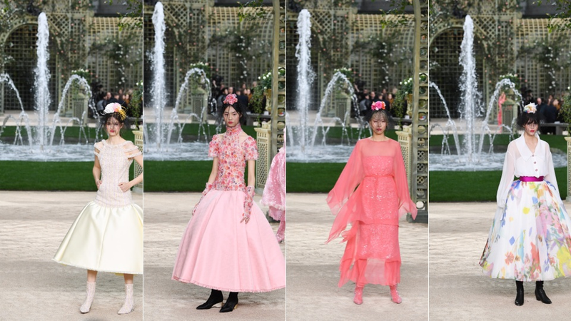 Illustration for article titled Karl's Back on His Bullshit at Chanel Couture